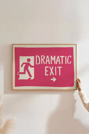 Quadro Decorativo Multicolor com Moldura de Madeira Maciça - 33x48cm - Impressão Digital em MDF