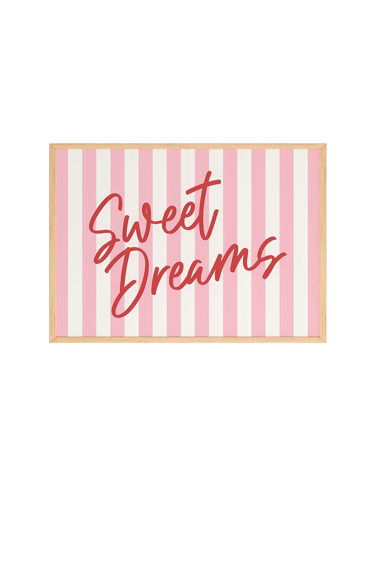 Quadro Decorativo Multicolor com Moldura de Madeira Maciça - 33x48cm - Impressão Digital Premium