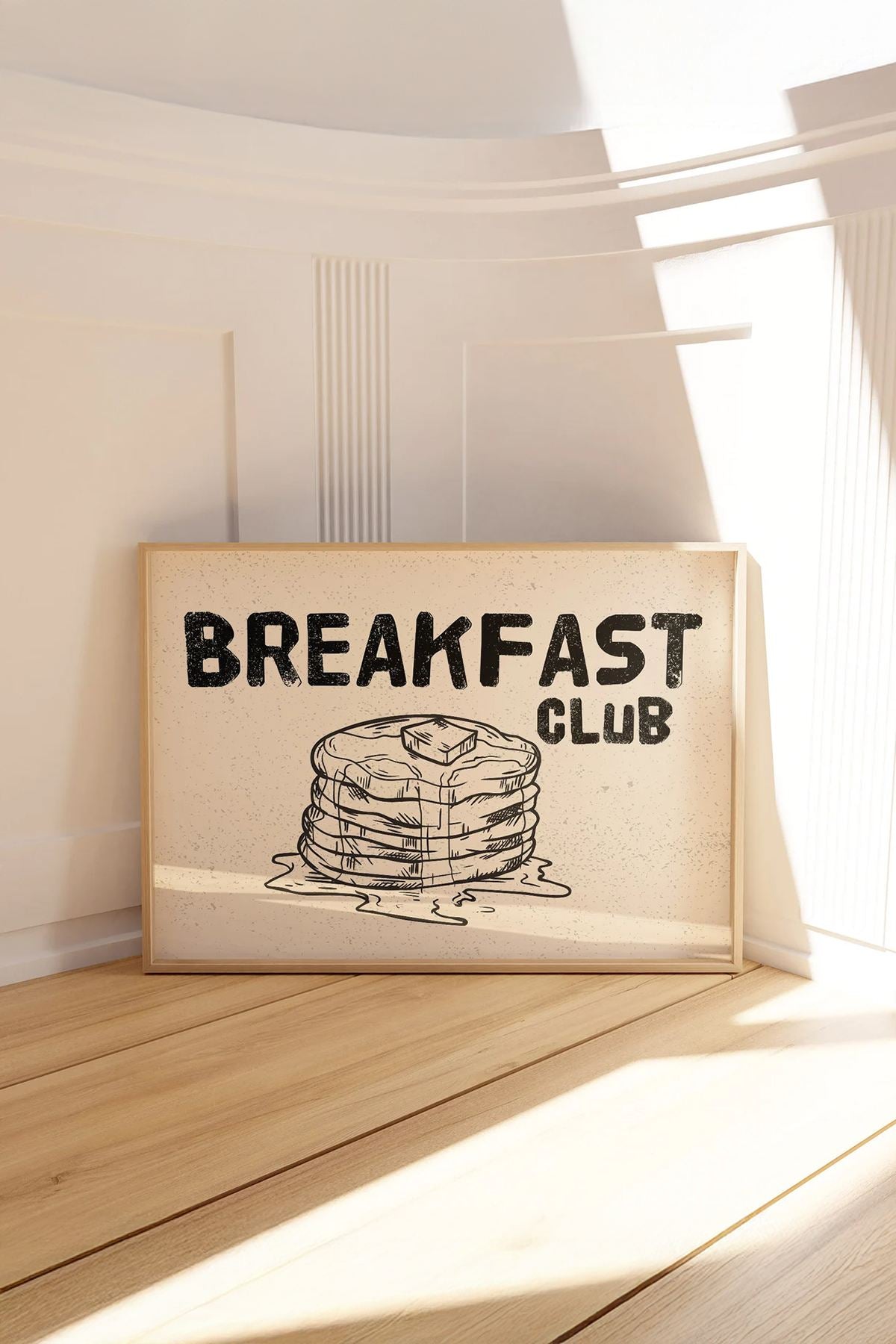 Quadro Decorativo Multicolor com Moldura de Madeira Maciça - Impressão Digital 33x48cm