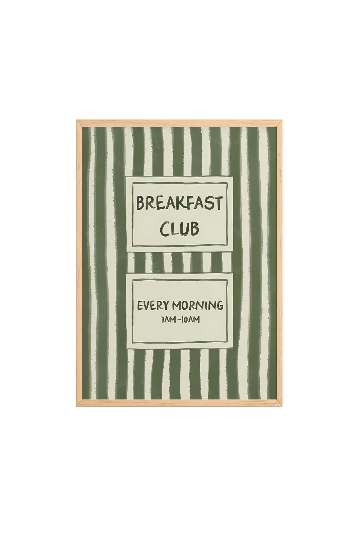 Quadro Decorativo Multicolor com Moldura de Madeira Maciça - Impressão Digital 33x48cm