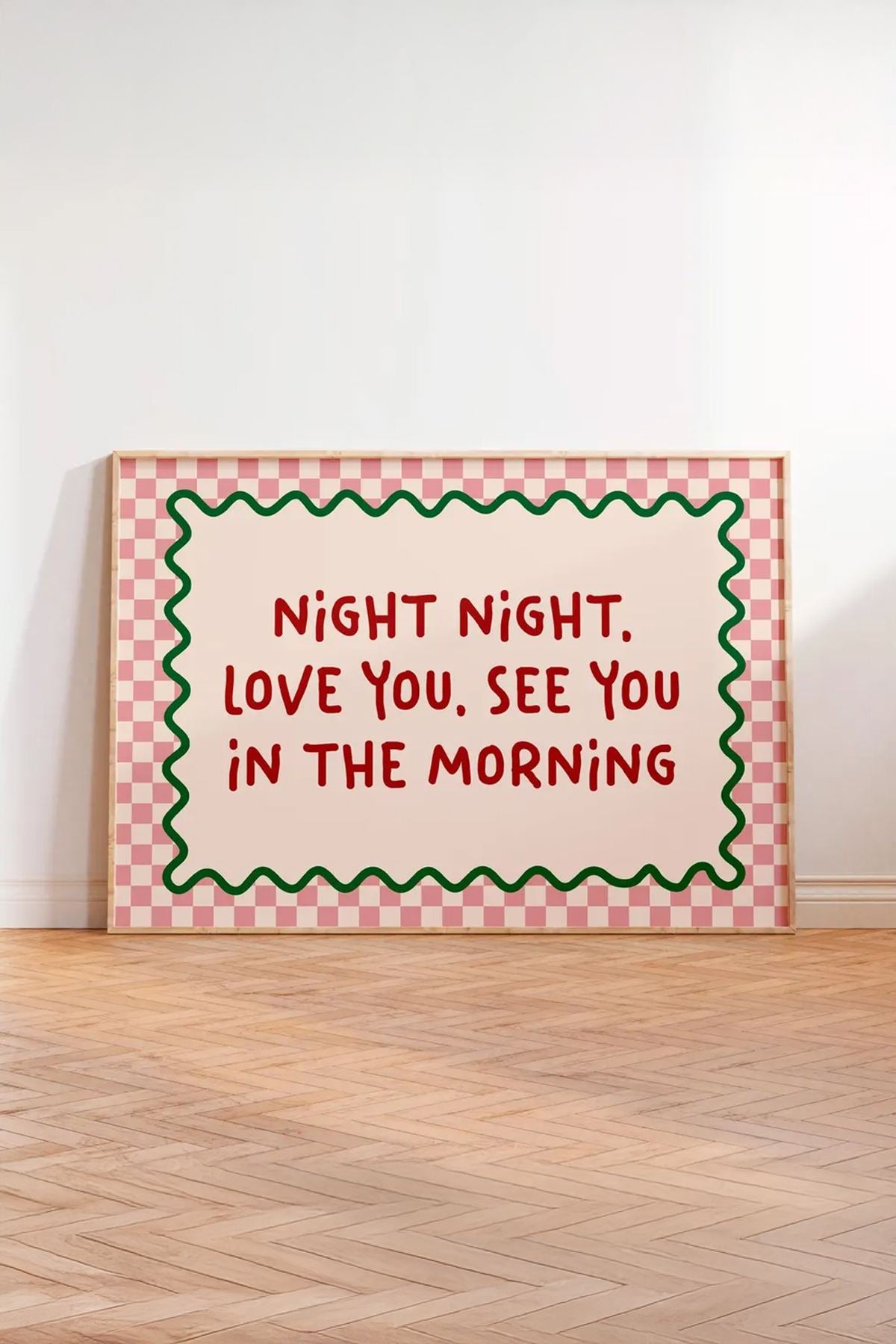 Quadro Decorativo Multicolor com Moldura de Madeira Maciça 50x70cm - Arte Digital Premium para Decoração de Interiores