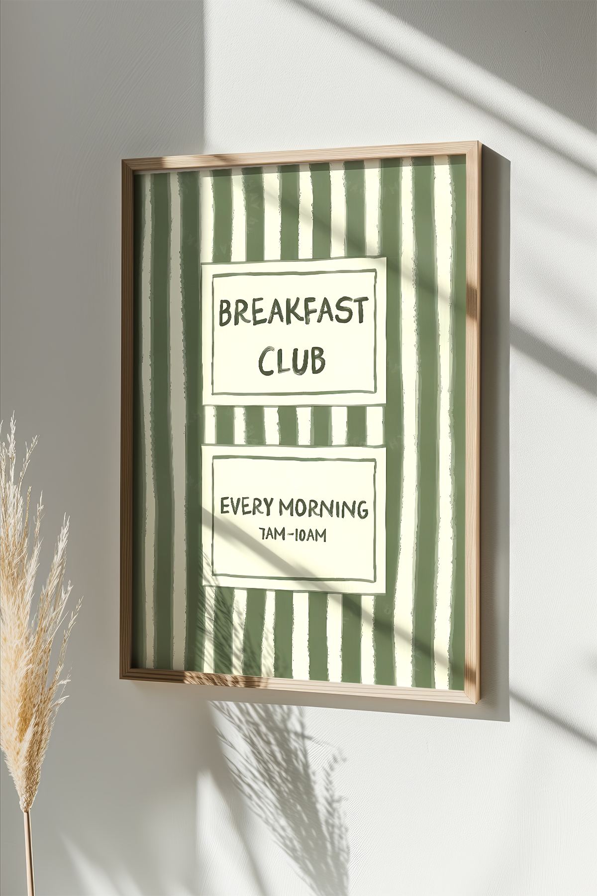 Quadro Decorativo Multicolor com Moldura de Madeira Maciça 50x70cm - Arte Digital Premium para Decoração de Interiores