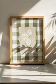 Quadro Decorativo Multicolor em Madeira Maciça 50x70cm - Arte Digital Emoldurada para Decoração de Interiores