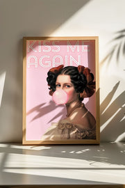 Quadro Decorativo Multicolor em Madeira Maciça 50x70cm - Arte Digital Emoldurada para Decoração de Interiores