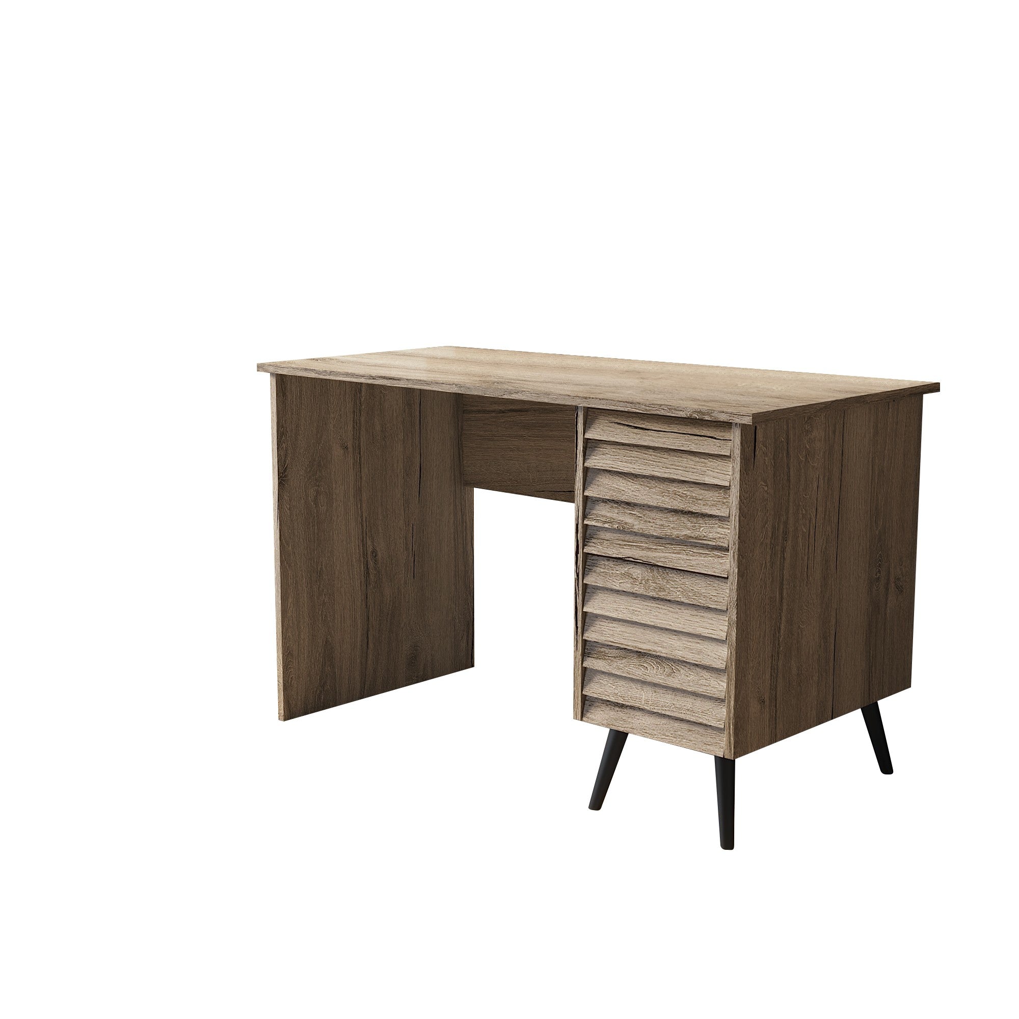 Secretária de Estudo – 120 cm x 75 cm x 60 cm – Nogueira – Aglomerado
