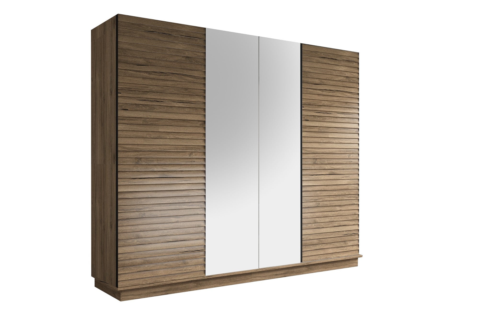 Guarda-roupa – 240cm x 213cm x 66cm – Noz – Painel de chipboard