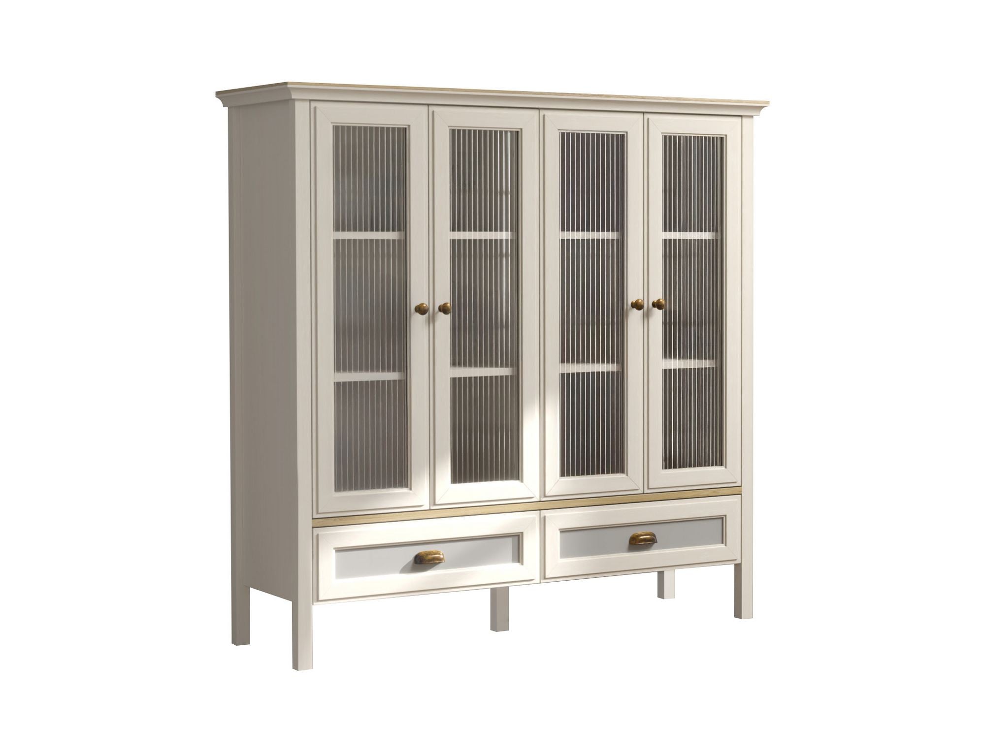 Armário Multiusos Premium 136cm - 3 Cores Disponíveis - Prateleiras Ajustáveis e Fixação à Parede