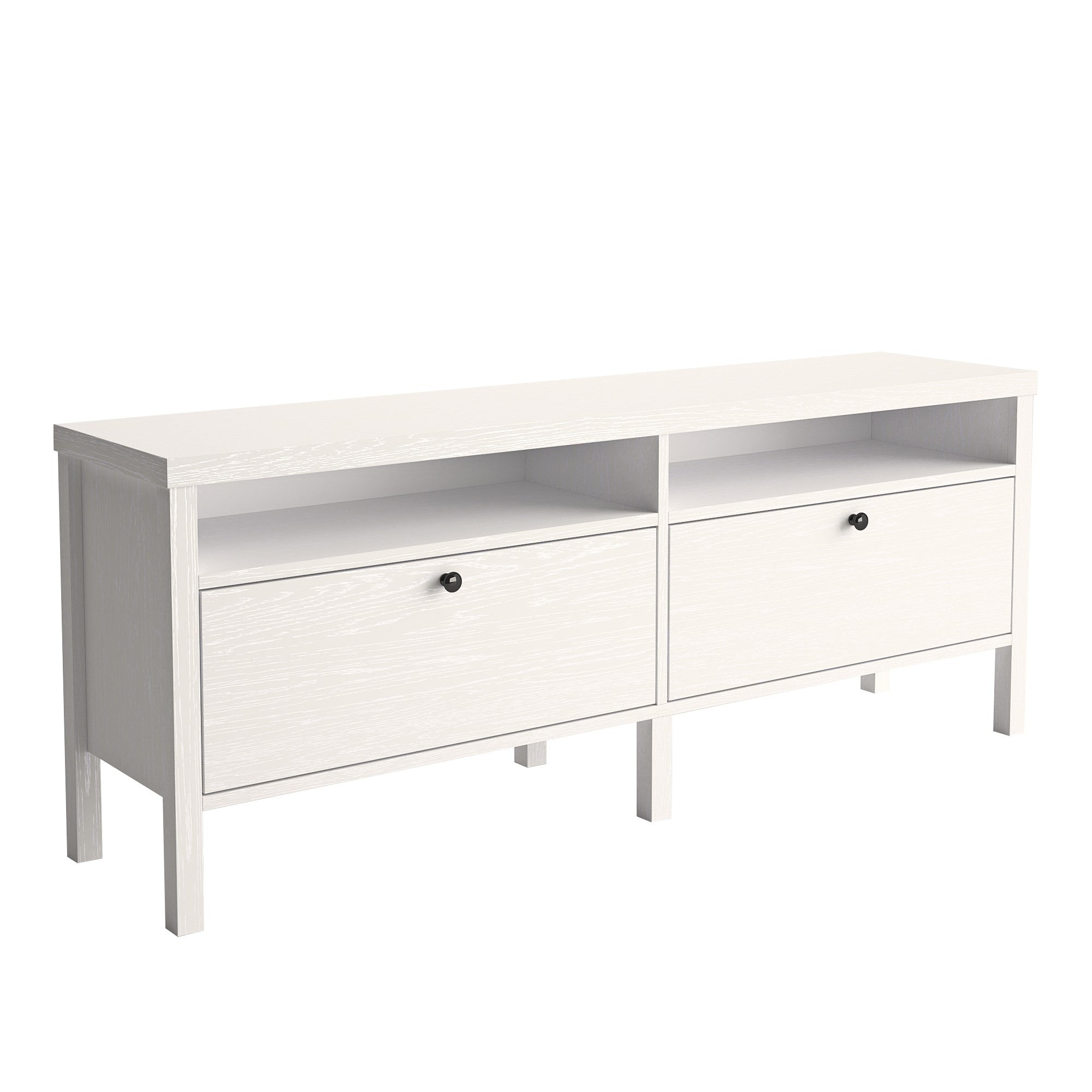 Móvel de TV – 150cm x 57cm x 35cm – Branco – Madeira