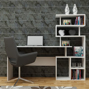 Secretária de Estudo – 130x70x40 cm – Branca – Melamina