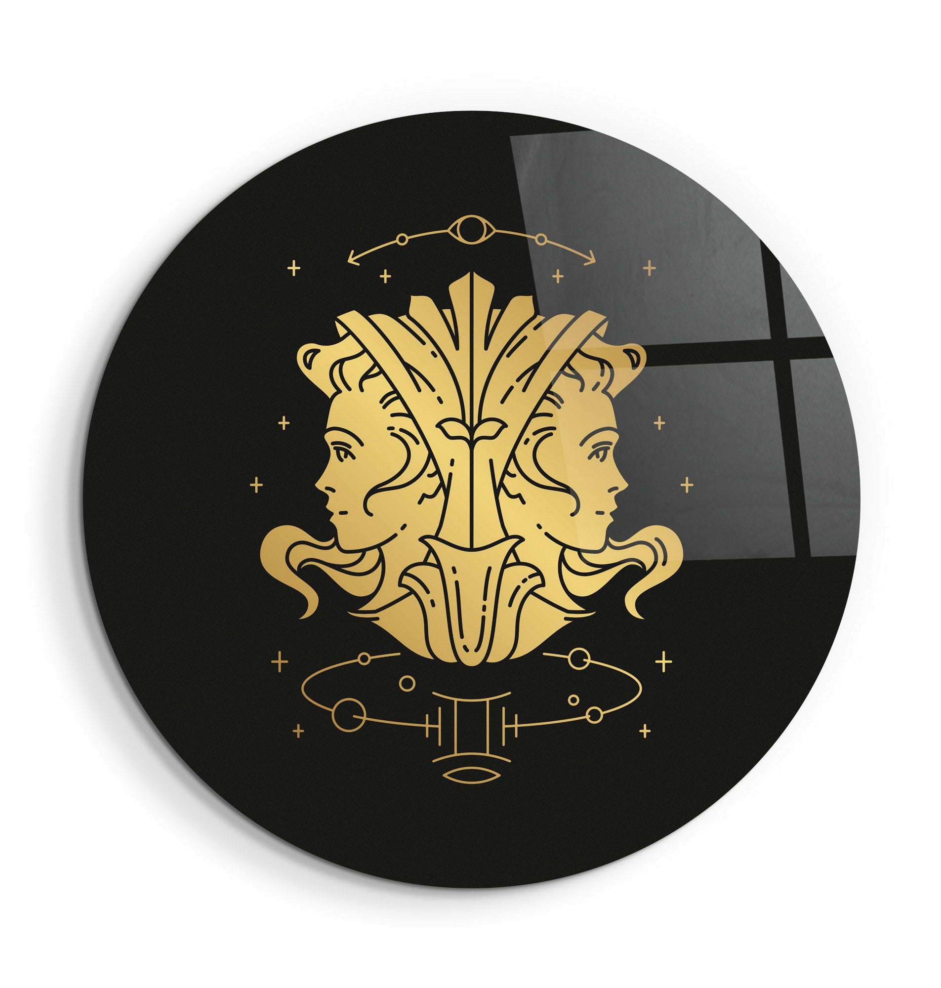 Quadro Decorativo em Vidro Temperado Multicolor 80x80cm - Impressão UV de Alta Qualidade