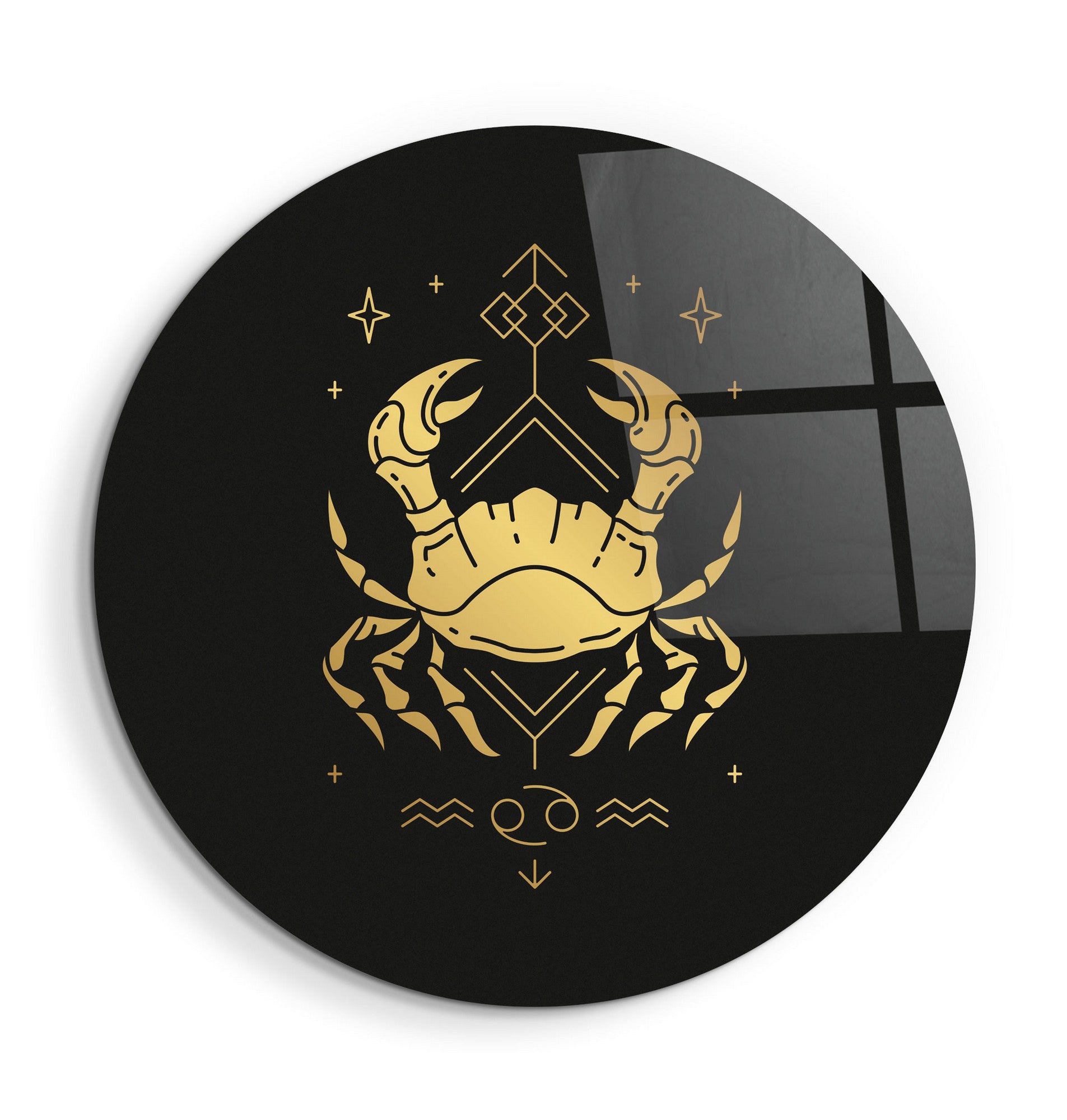 Quadro Decorativo em Vidro Temperado Multicolor 60x60cm - Impressão UV de Alta Qualidade