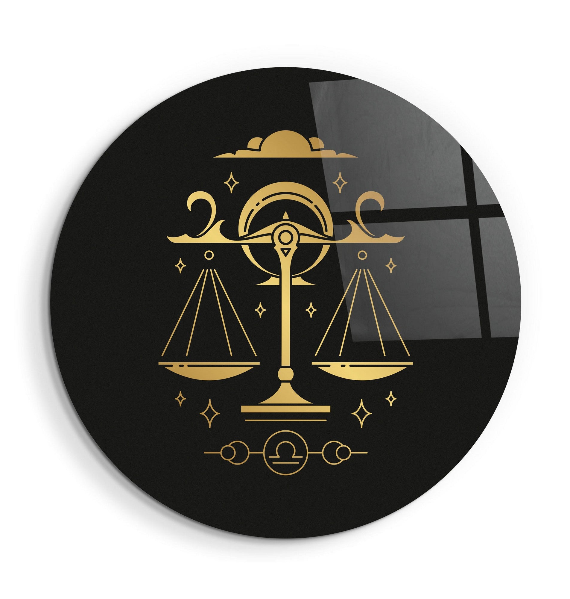 Quadro Decorativo em Vidro Temperado Multicolor 60x60cm - Impressão UV de Alta Qualidade