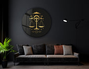 Quadro Decorativo em Vidro Temperado Multicolor 80x80cm - Impressão UV de Alta Qualidade