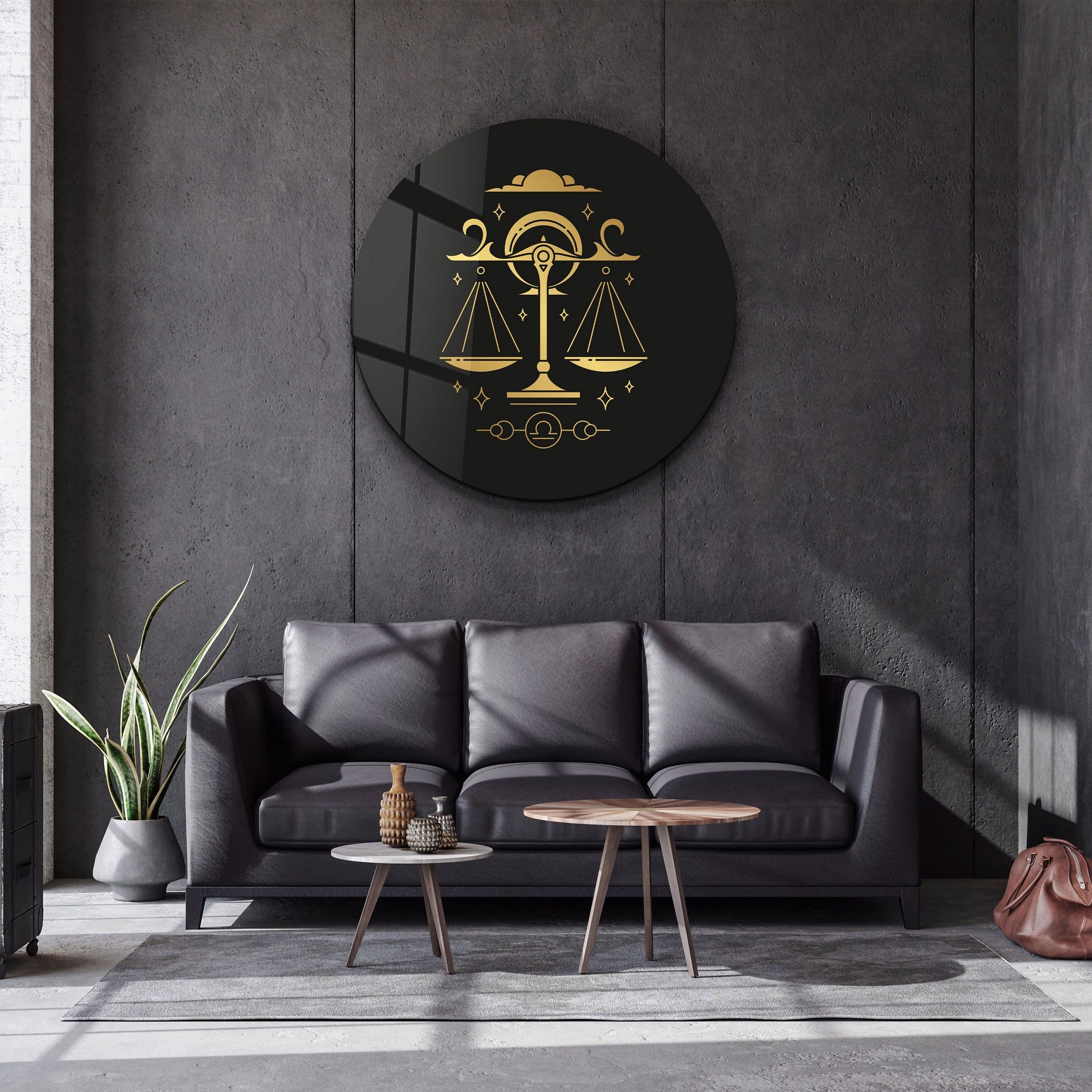 Quadro Decorativo em Vidro Temperado Multicolor 80x80cm - Impressão UV de Alta Qualidade