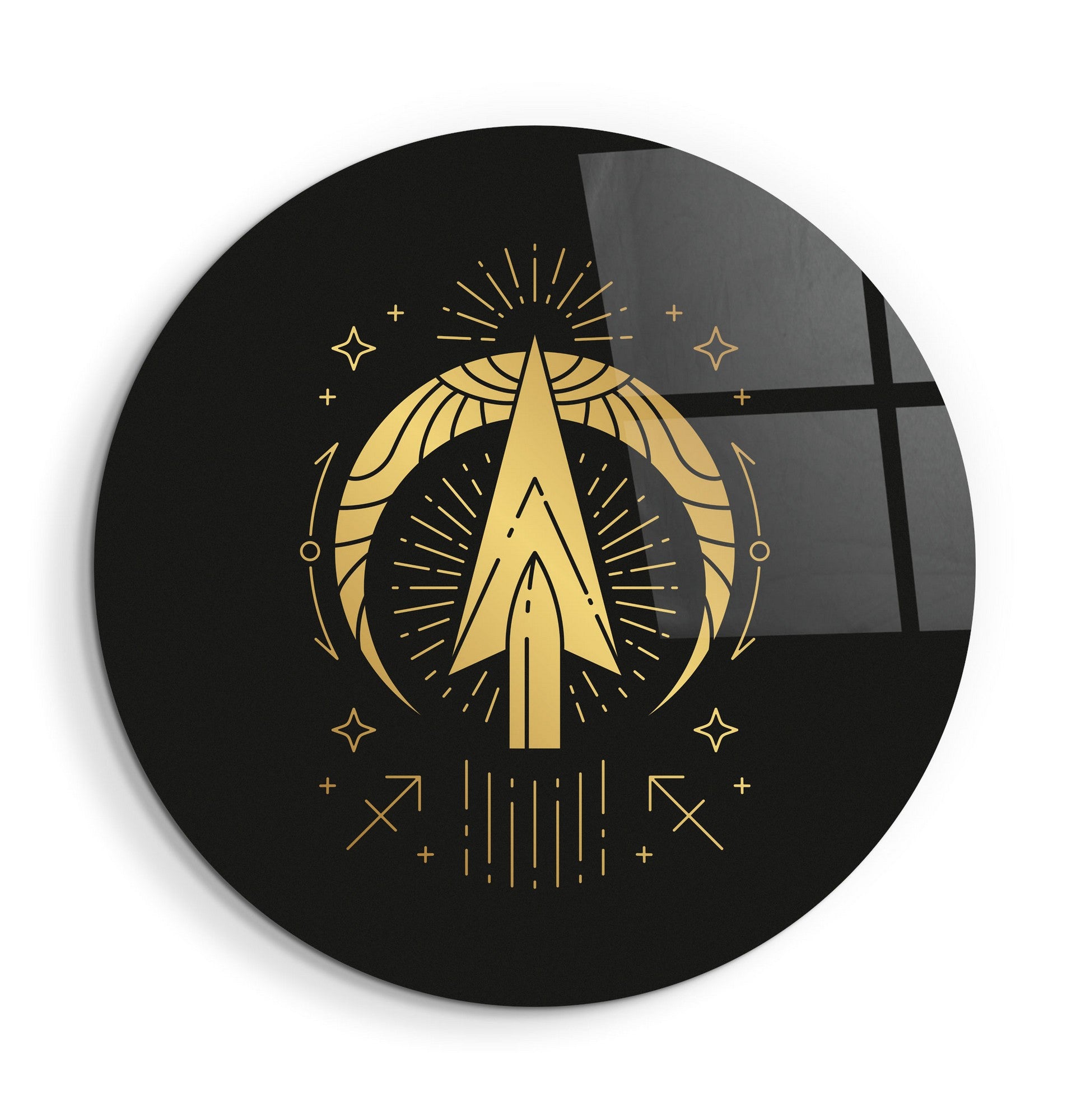 Quadro Decorativo em Vidro Temperado Multicolor 60x60cm - Impressão UV de Alta Qualidade