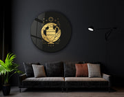 Quadro Decorativo em Vidro Temperado Multicolor 60x60cm - Impressão UV de Alta Qualidade