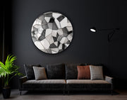 Quadro Decorativo em Vidro Temperado Multicolor 80x80cm - Impressão UV de Alta Qualidade