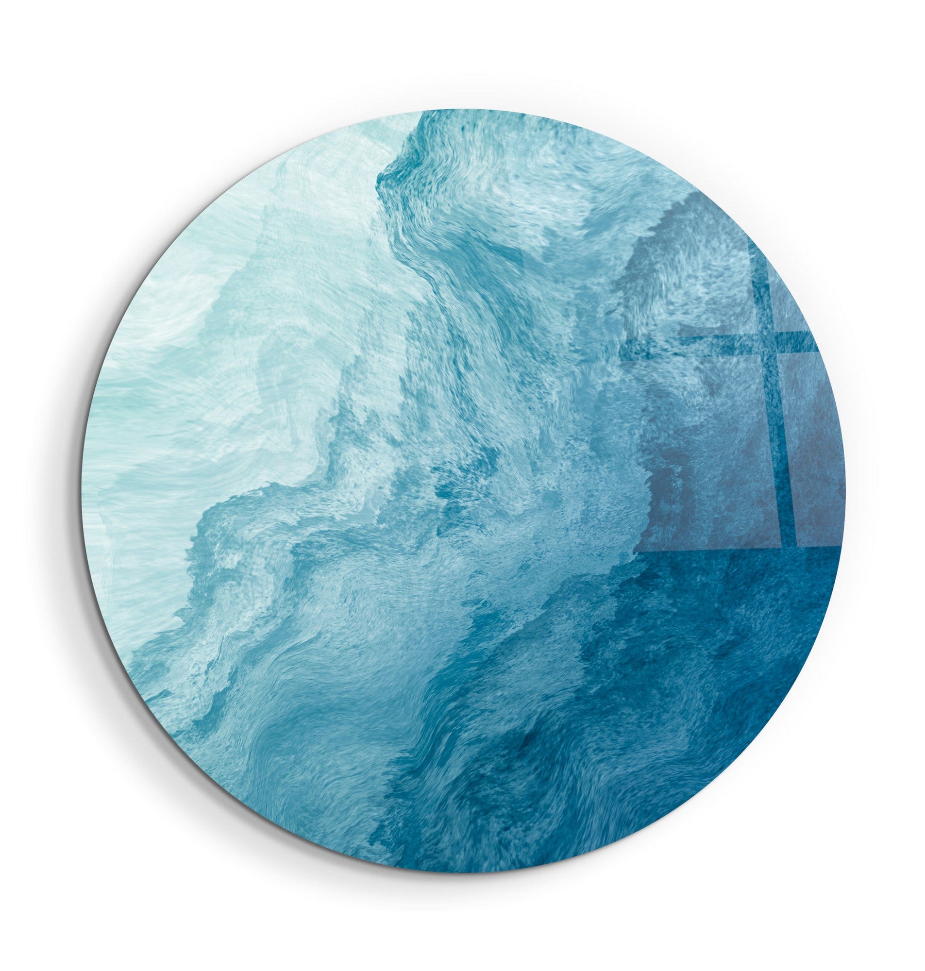 Quadro Decorativo em Vidro Temperado Multicolor 60x60cm - Impressão UV de Alta Qualidade