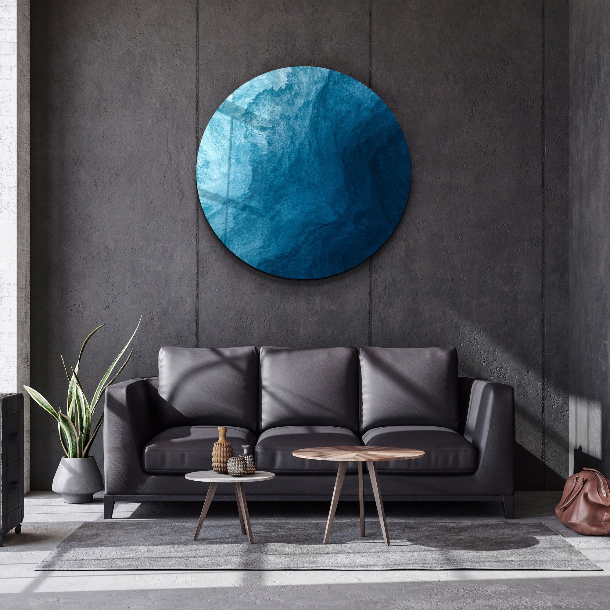 Quadro Decorativo em Vidro Temperado Multicolor 60x60cm - Impressão UV de Alta Qualidade