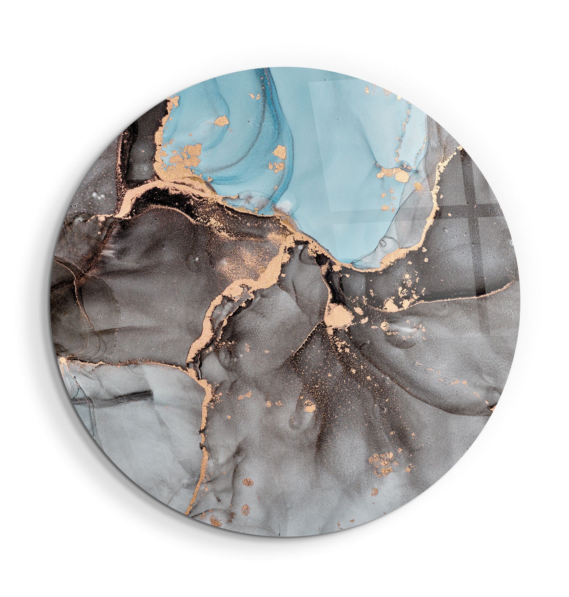 Quadro Decorativo em Vidro Temperado Multicolor 80x80cm - Impressão UV de Alta Qualidade