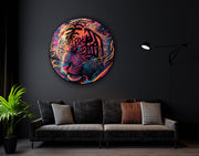 Quadro Decorativo em Vidro Temperado Multicolor 60x60cm - Impressão UV de Alta Qualidade