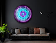 Quadro Decorativo em Vidro Temperado Multicolor 60x60cm - Impressão UV de Alta Qualidade