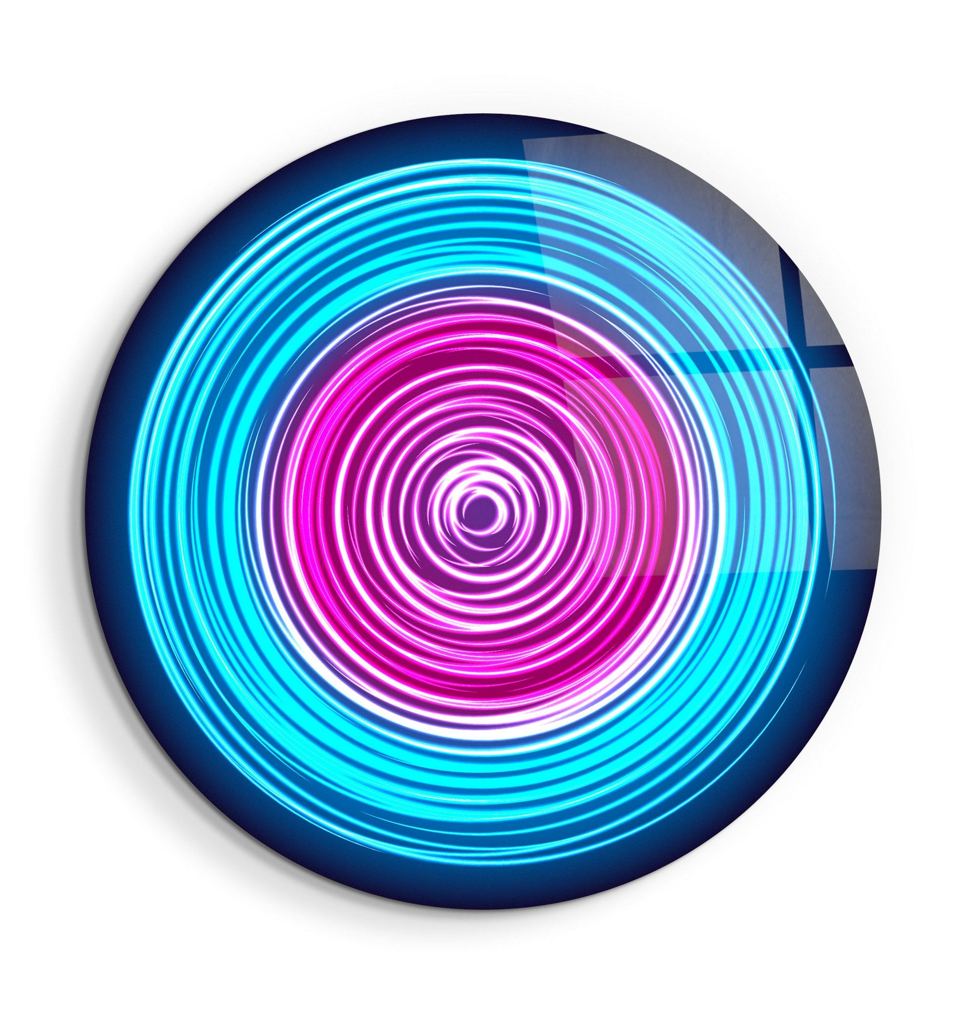 Quadro Decorativo em Vidro Temperado Multicolor 60x60cm - Impressão UV de Alta Qualidade