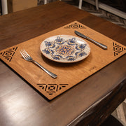 Conjunto de Bases de Pratos de madeira (4 peças)-Corpat-Noz