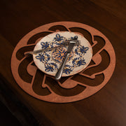 Conjunto de Bases de Pratos de madeira (4 peças)-Don-Rosa