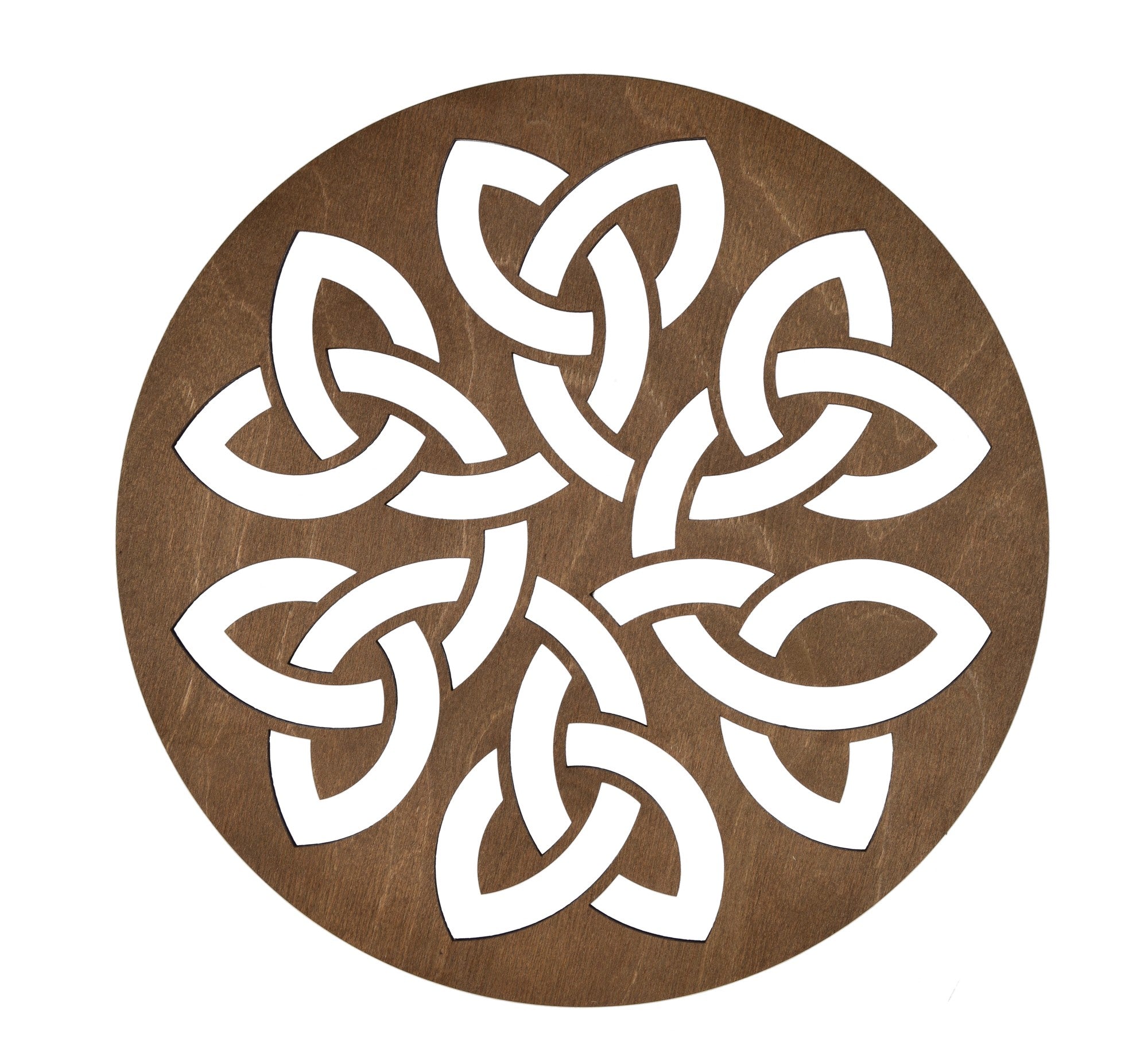 Conjunto de Bases de Pratos de madeira (4 peças)-Lugh-Noz