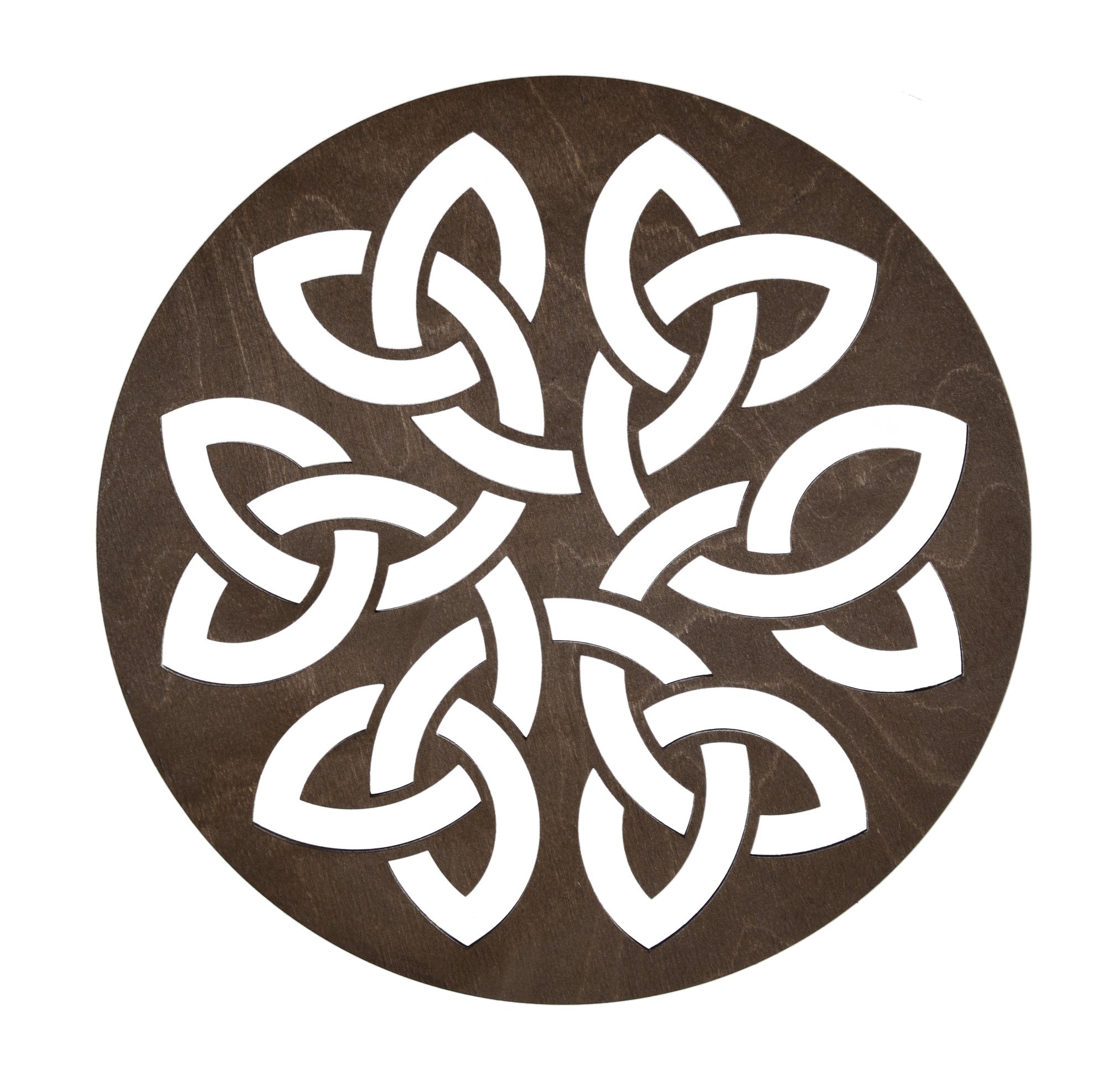 Conjunto de Bases de Pratos de madeira (4 peças)-Lugh-Wengué