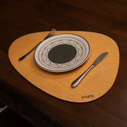 Conjunto de Bases de Pratos de madeira (4 peças)-Pear-Mel