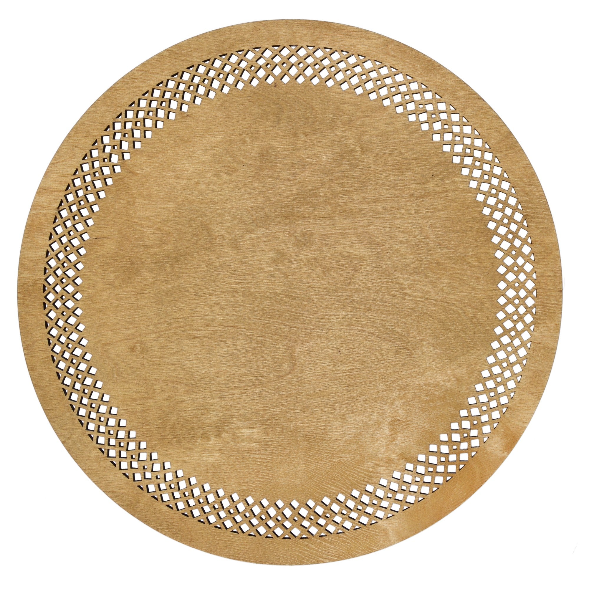 Conjunto de Bases de Pratos de madeira (4 peças)-Seljuk-Mel