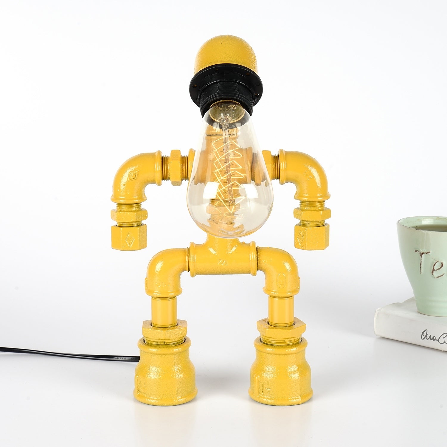 Candeeiro de mesa-Pp082-Amarelo