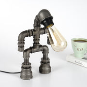 Candeeiro de Mesa – 30 x 20 x 7 cm – Preto – Metal