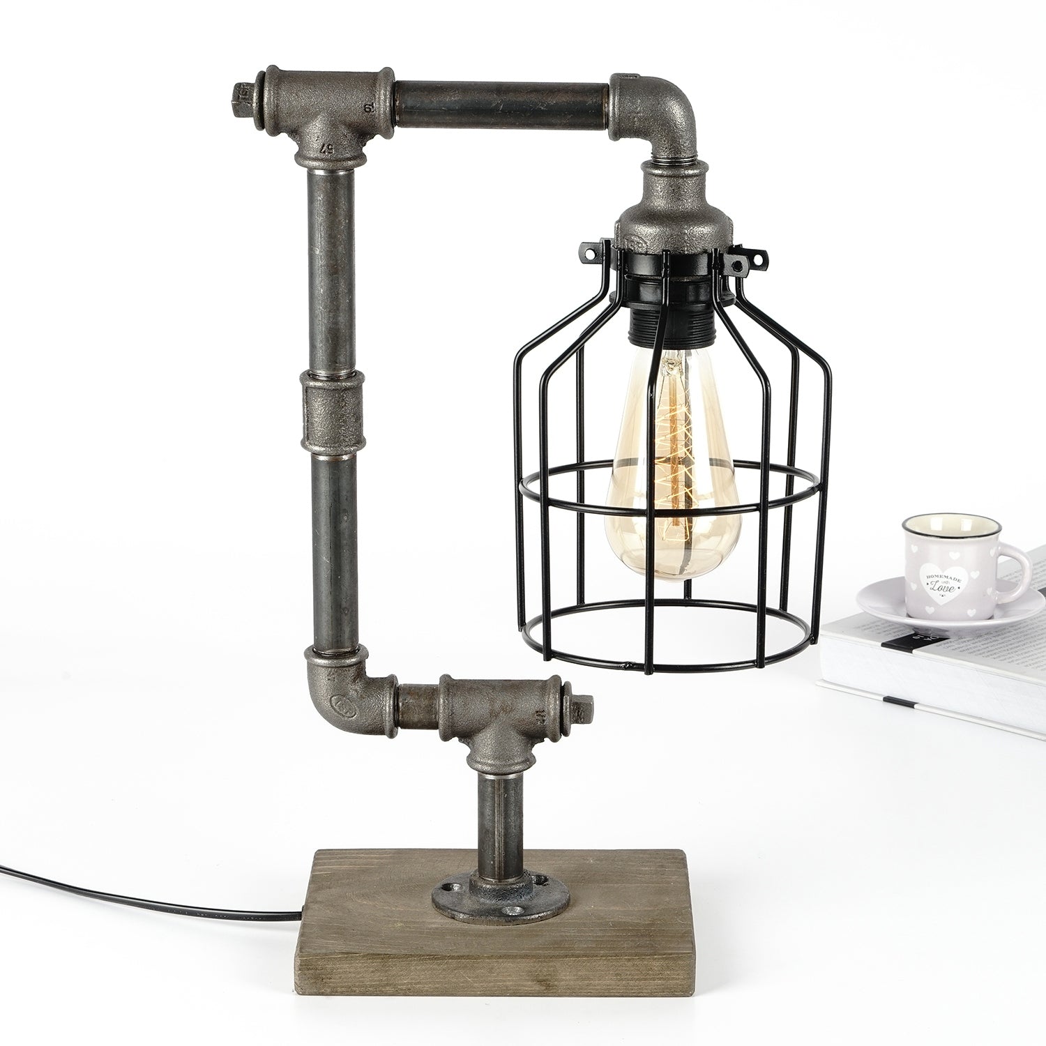 Candeeiro de mesa-Pp113-Preto
Prata