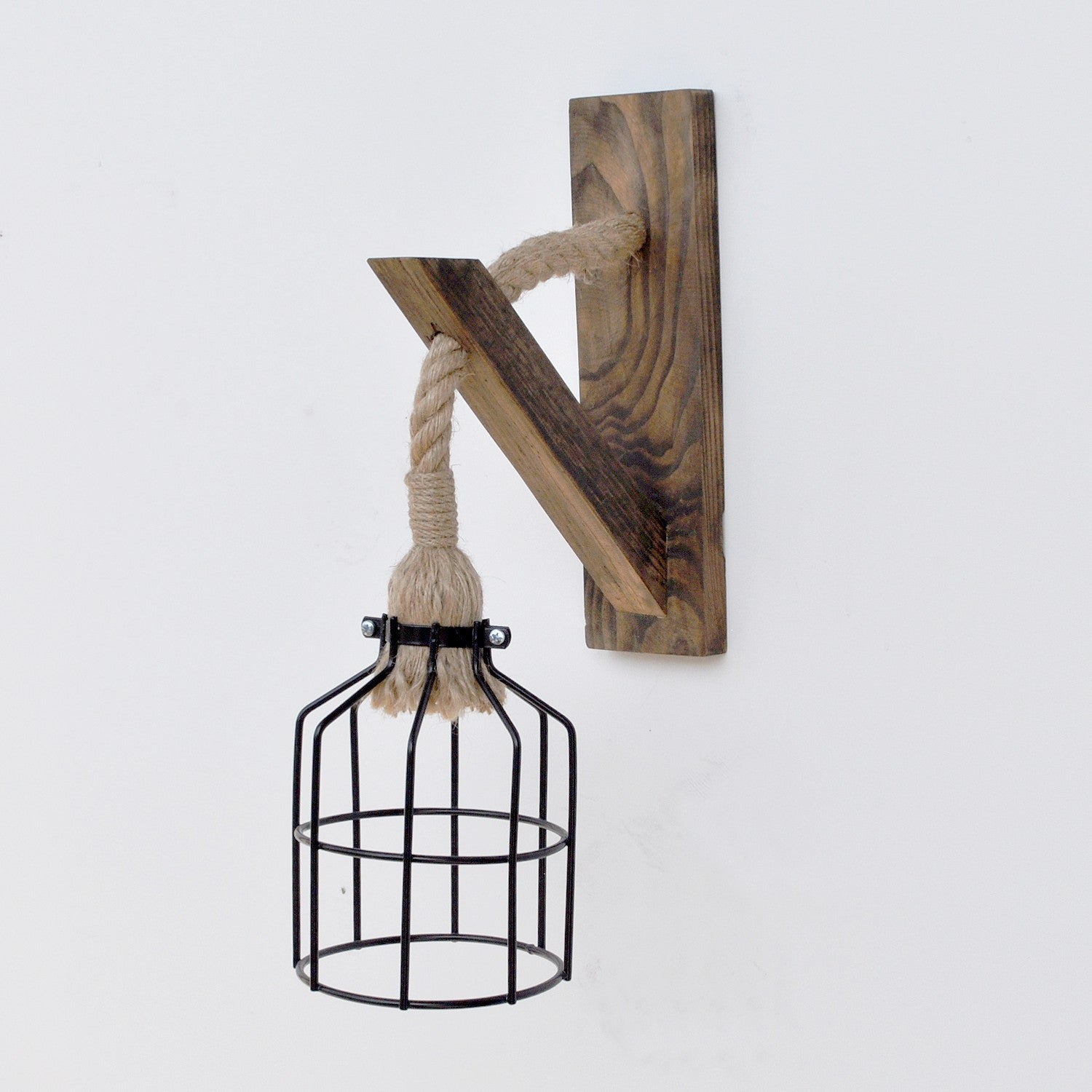 Candeeiro de Mesa – 45 x 20 x 15 cm – Preto e Bege – Ferro