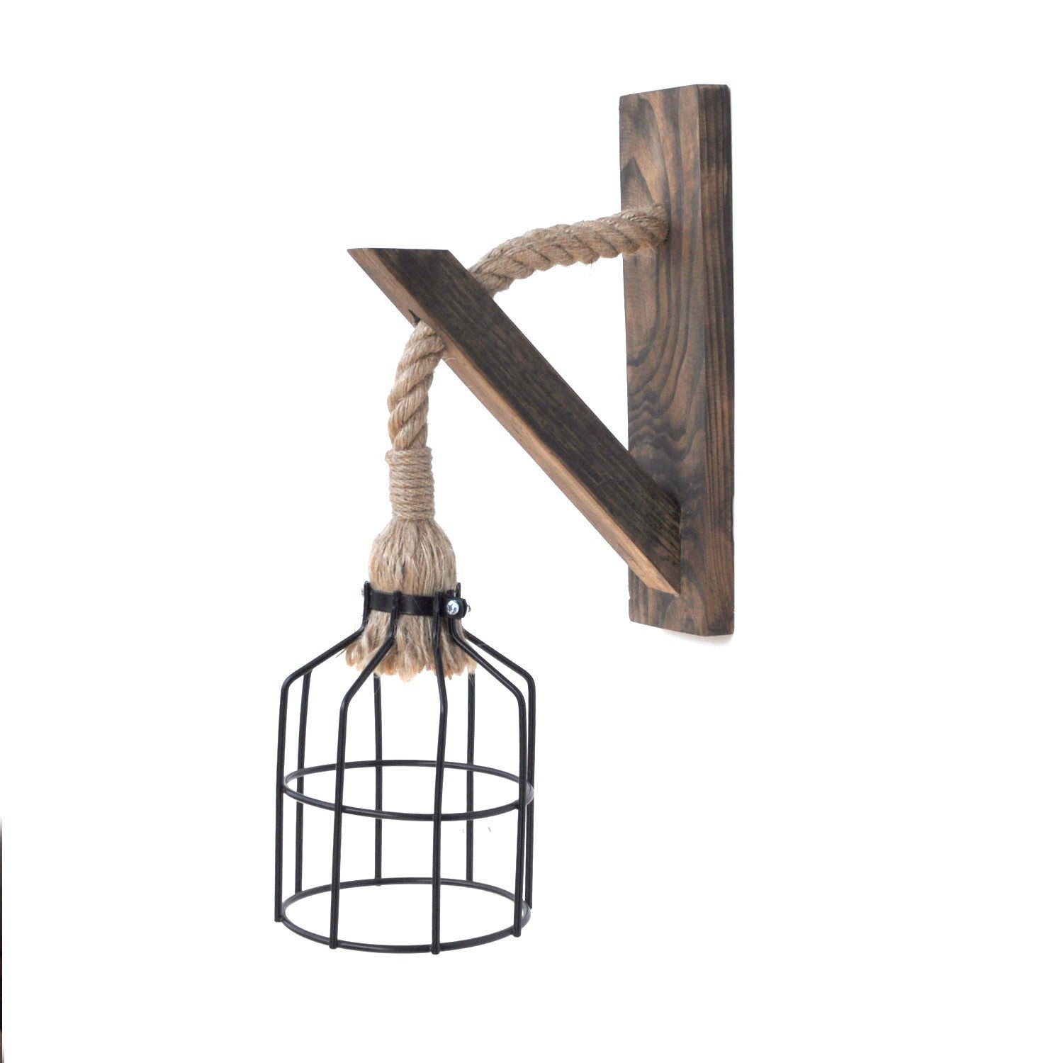 Candeeiro de Mesa – 45 x 20 x 15 cm – Preto e Bege – Ferro