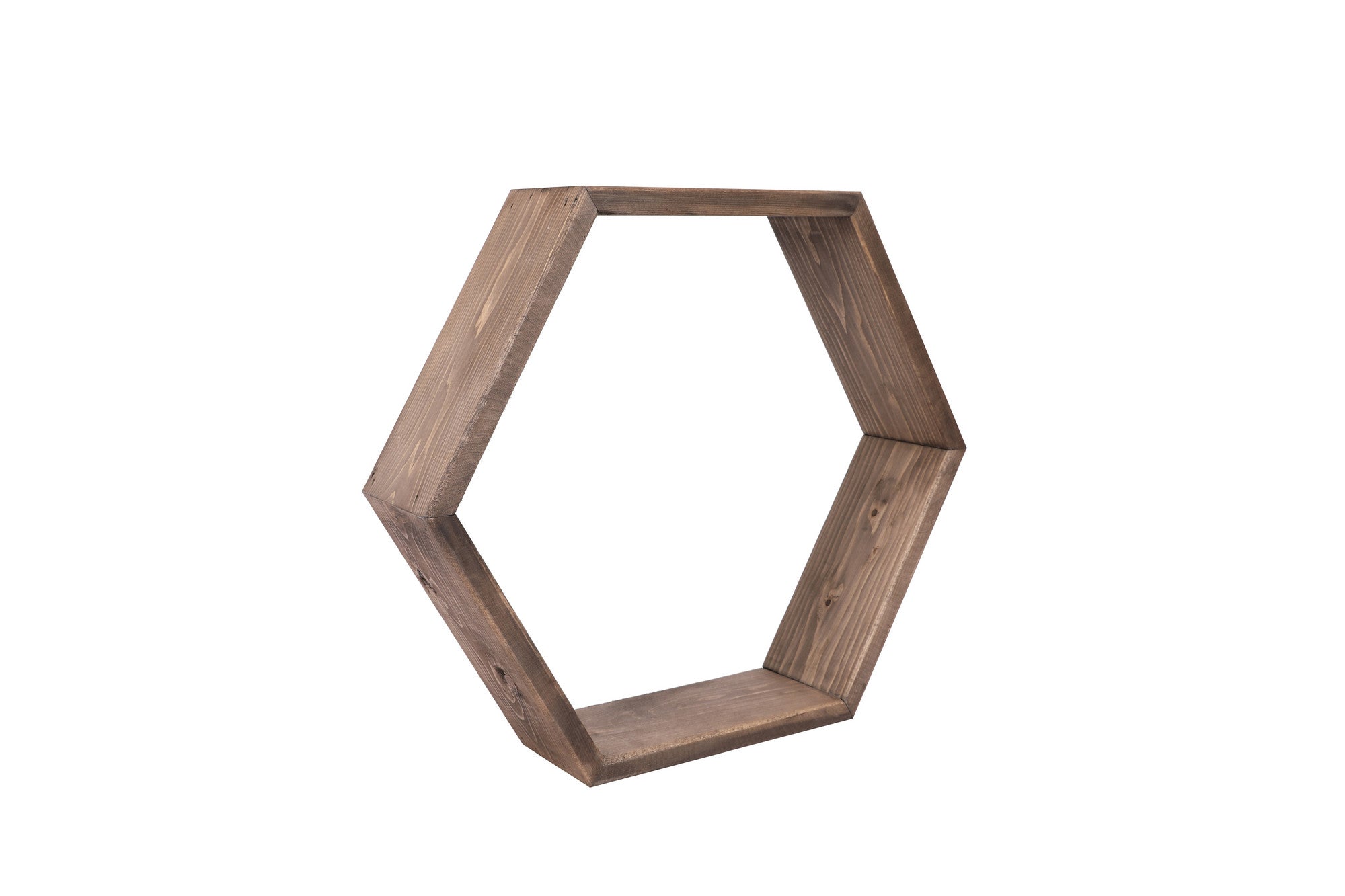 Prateleira de parede-HEX001-Noz