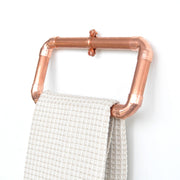 Gancho para Tubos de Cobre – 22 cm x 12 cm x 5 cm – Ouro Rosa – Cobre