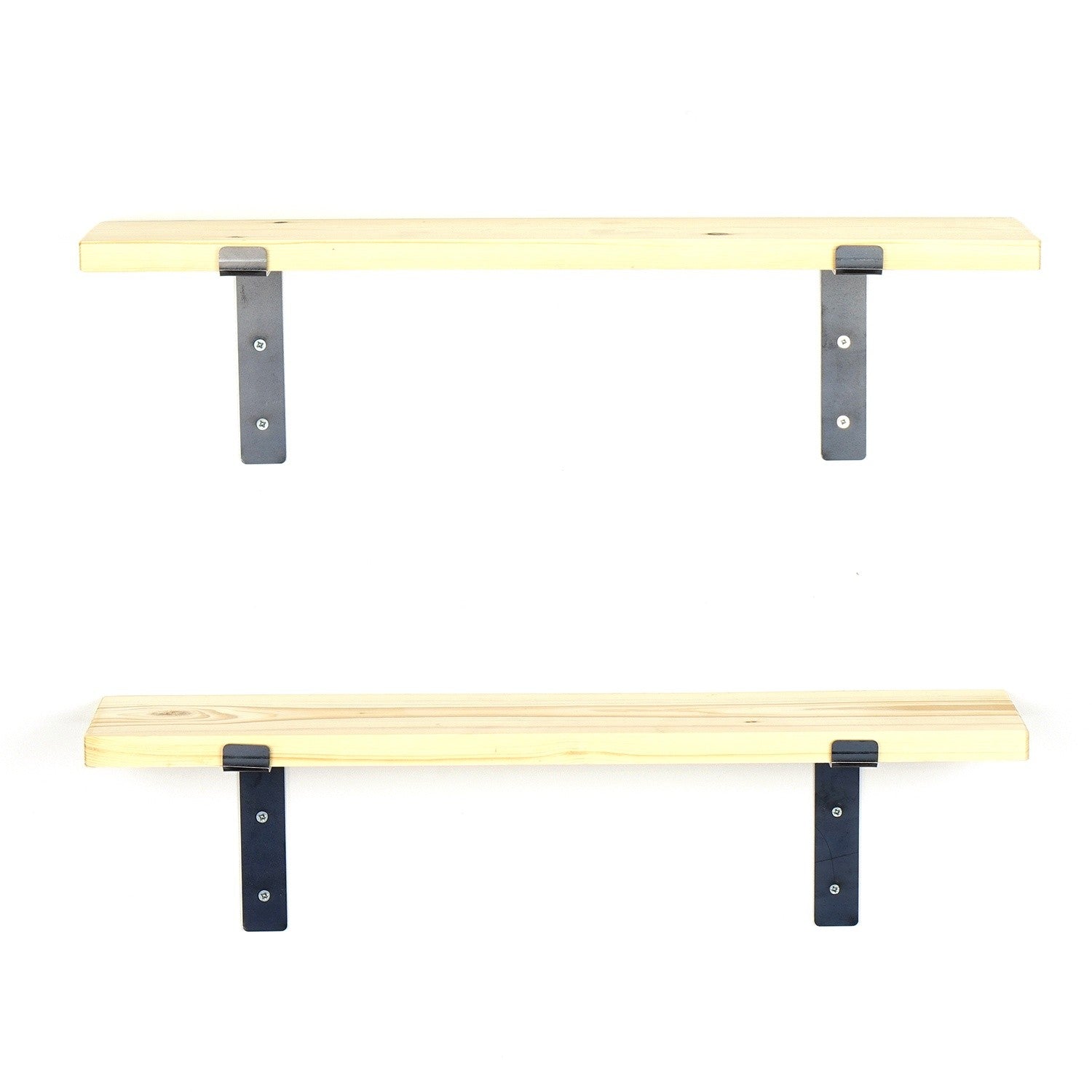 Prateleira de parede de madeira decorativa-LAM001-Nogueira
Preta