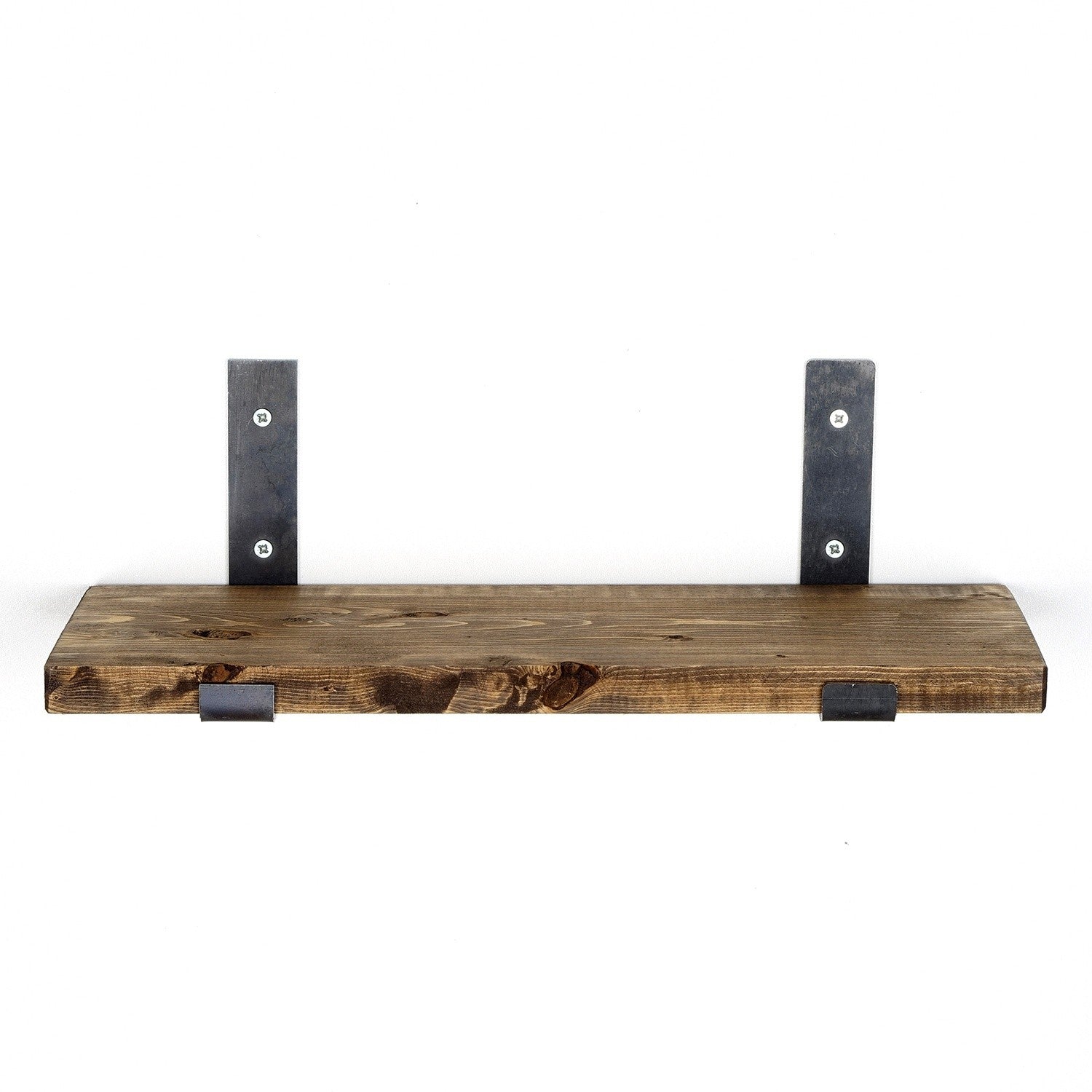 Prateleira de parede de madeira decorativa-LAM007-Nogueira
Preta