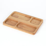 Organizador de Secretária – 27 cm x 20 cm x 2 cm – Cor(es) de madeira – Madeira 100% maciça