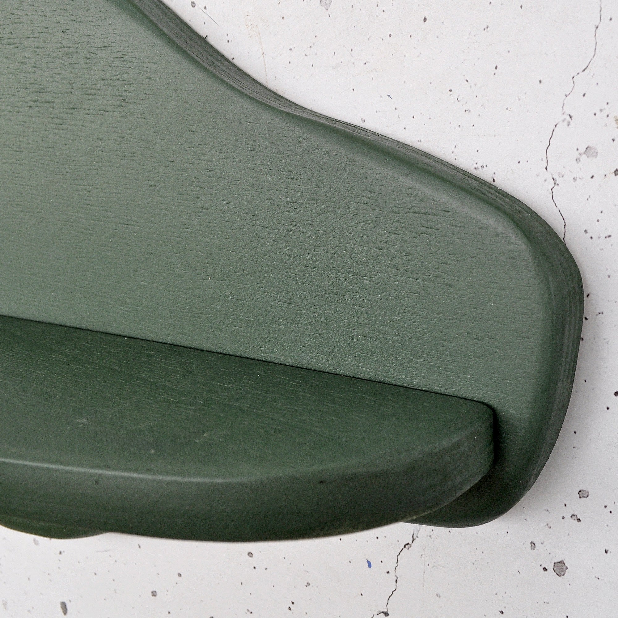 Prateleira de parede de madeira decorativa-Meh220-Verde