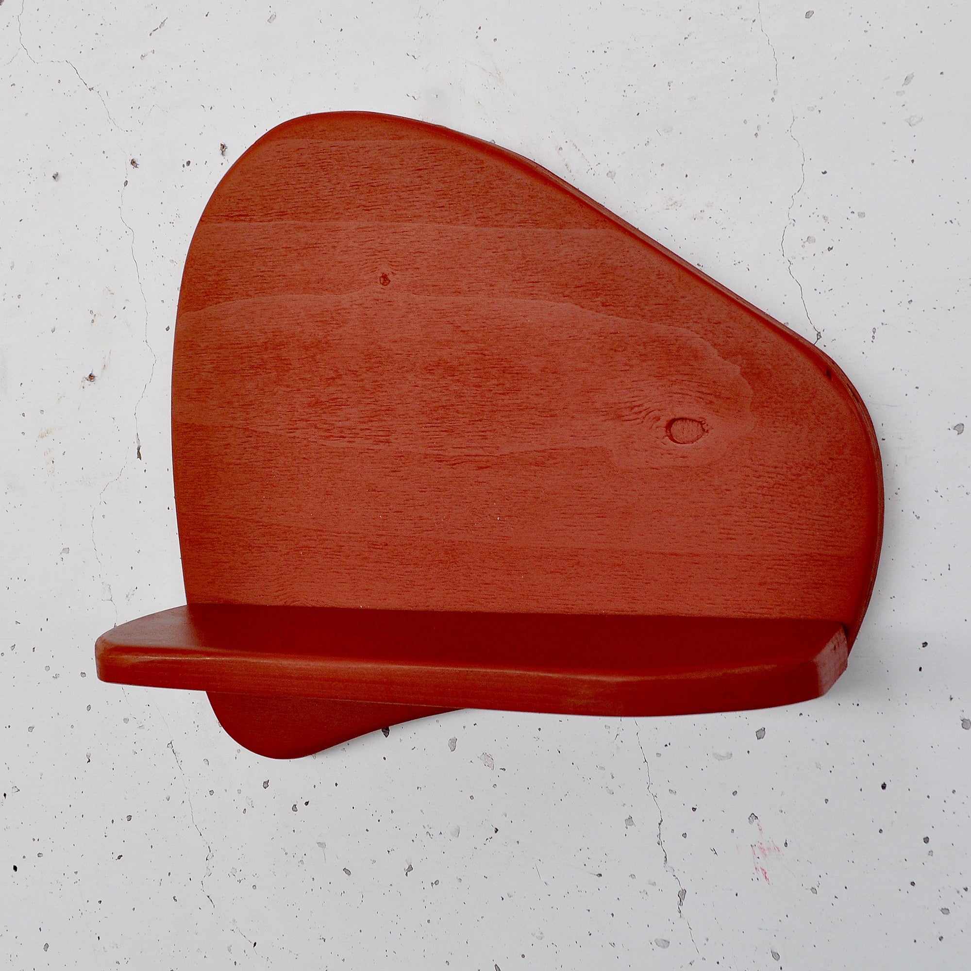 Prateleira de parede de madeira decorativa-Meh221-Vermelho
