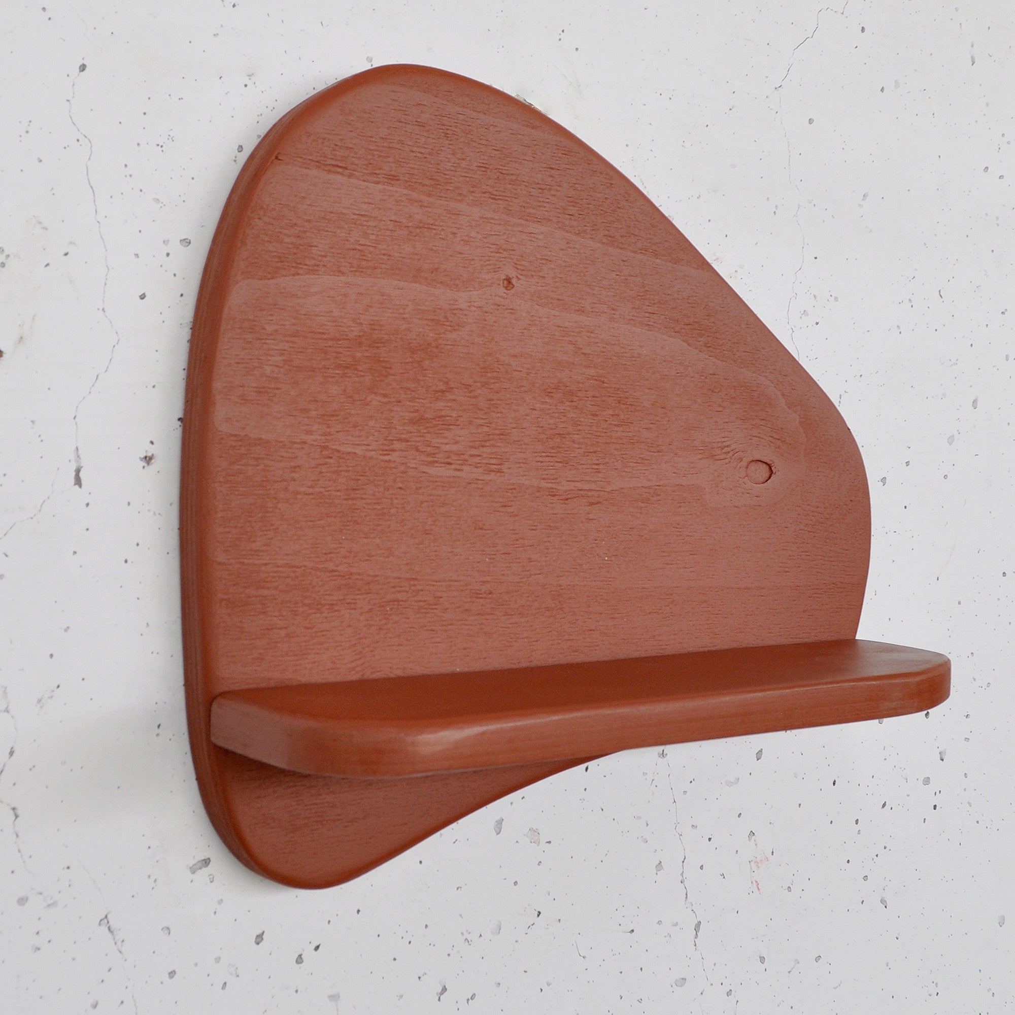 Prateleira de parede de madeira decorativa-Meh221-Vermelho