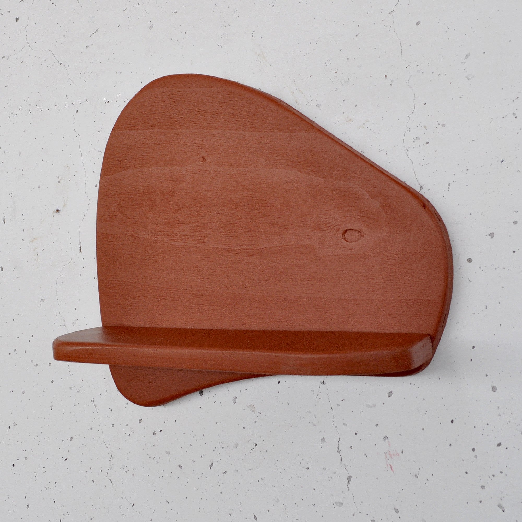 Prateleira de parede de madeira decorativa-Meh221-Vermelho