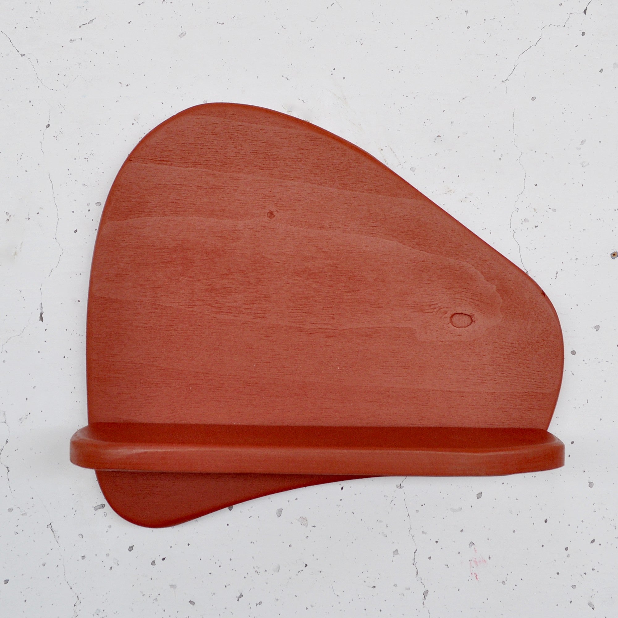 Prateleira de parede de madeira decorativa-Meh221-Vermelho