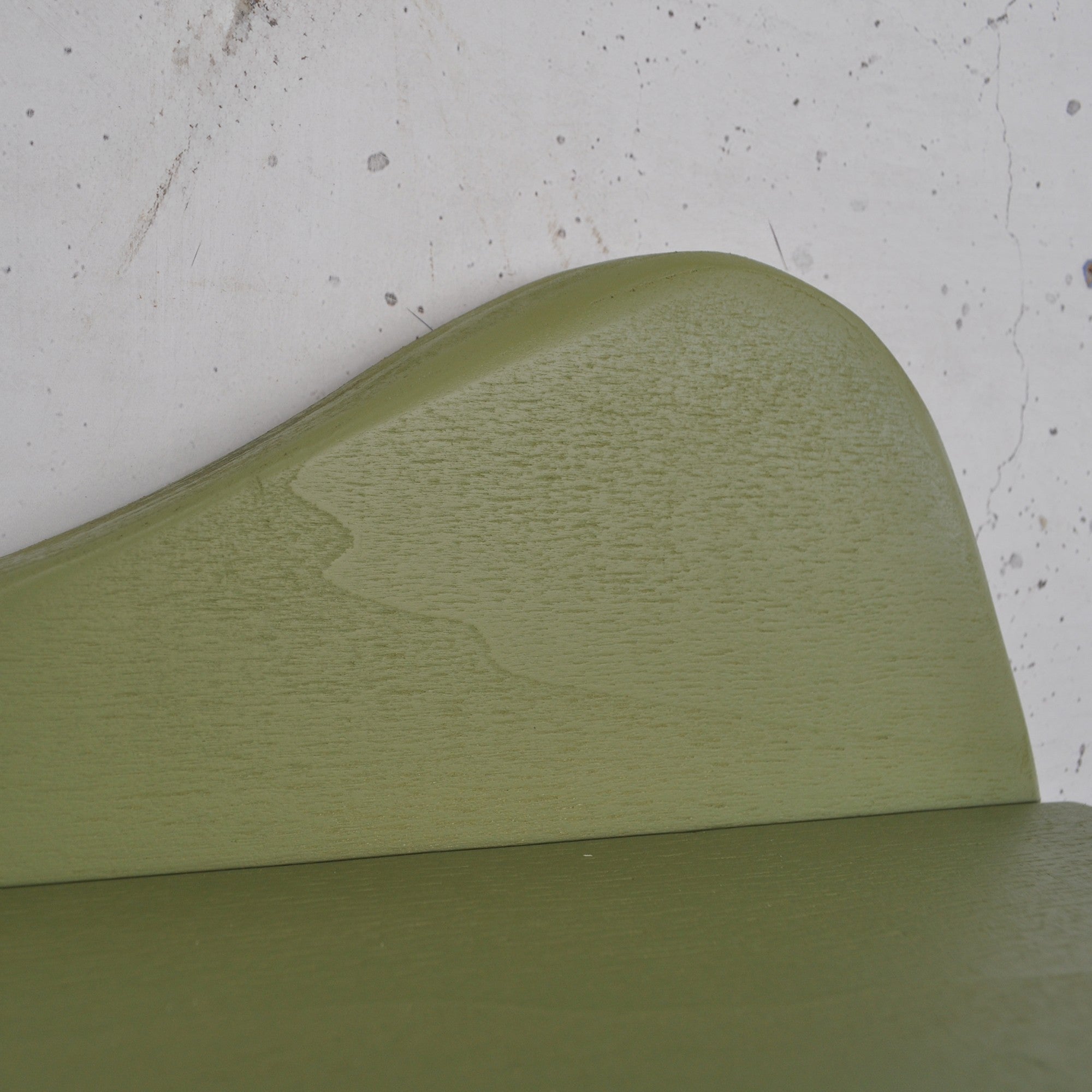 Prateleira de parede de madeira decorativa-Meh224-Verde claro