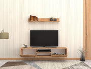Estante para TV – 180 cm x 35 cm x 35 cm – Carvalho Safira – MDF